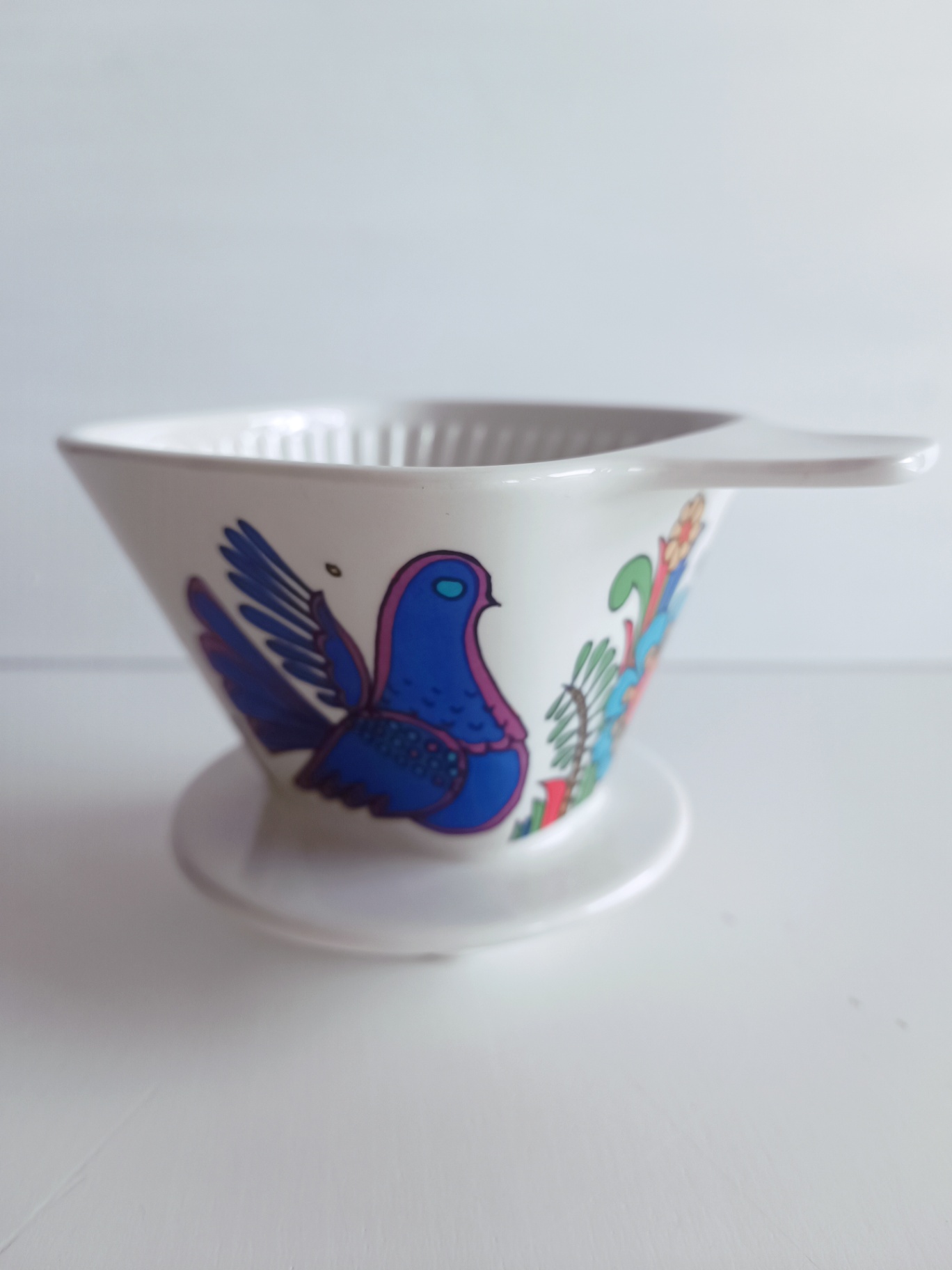 Porte-filtre à café Villeroy & Boch, décor 'Acapulco', vintage 1970 — photo 1