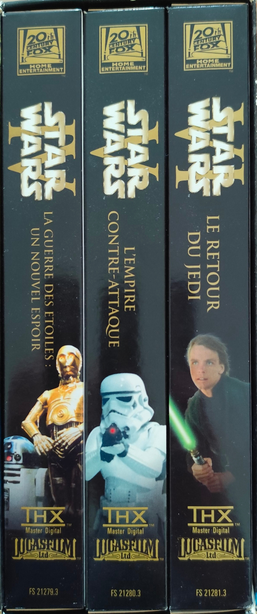 Coffret VHS Trilogie Star Wars Édition THX — photo 1