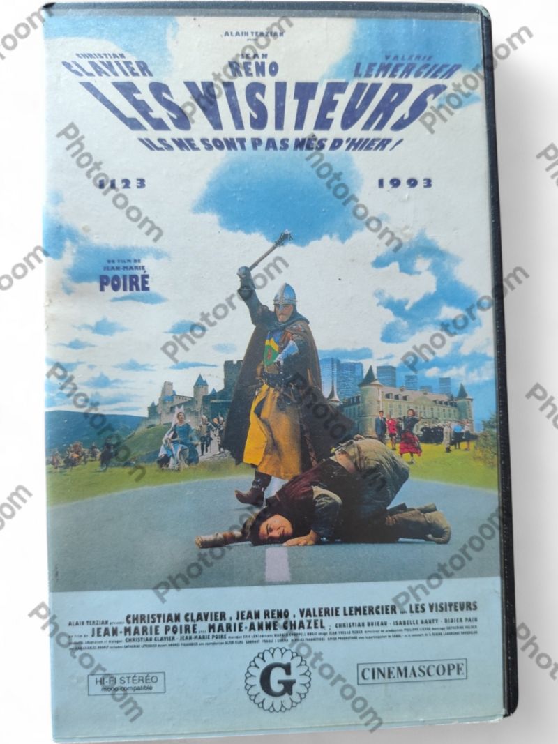 Cassette VHS Les Visiteurs, édition Gaumont