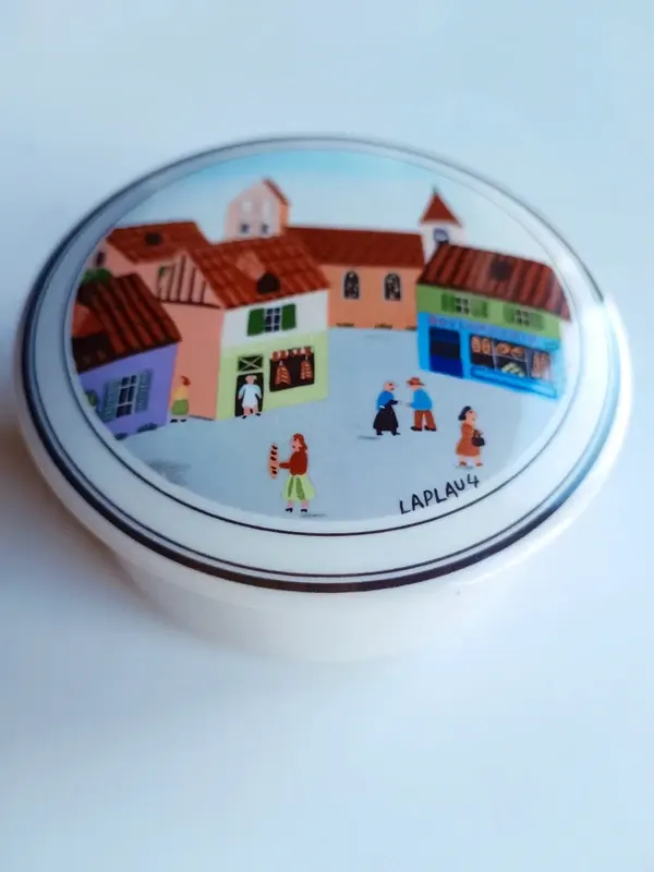 Boîte à bijoux / Bonbonnière Villeroy & Boch – Design Naïf Laplau 10,5 cm