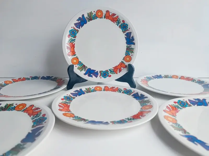 Lot de 6 assiettes à dessert Villeroy & Boch – Modèle Acapulco (20,5 cm) — photo 1