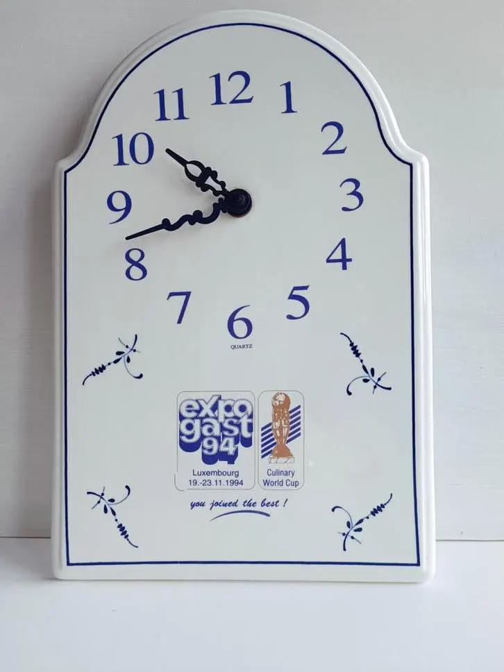 Horloge murale Villeroy & Boch – Luxembourg 1994 — photo 1