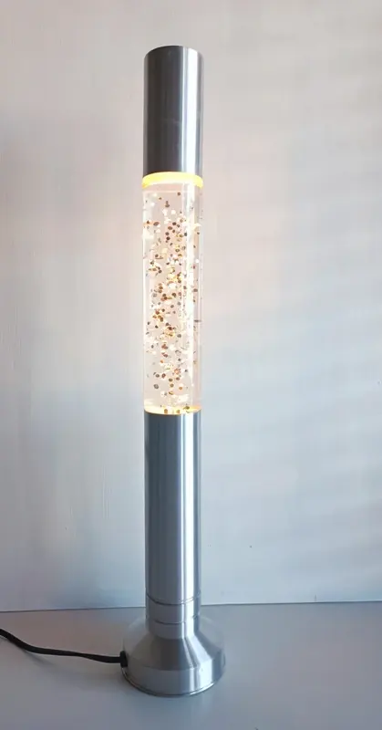 Lampe à paillettes vintage Tube Style Space Age / années 90-00 — photo 1