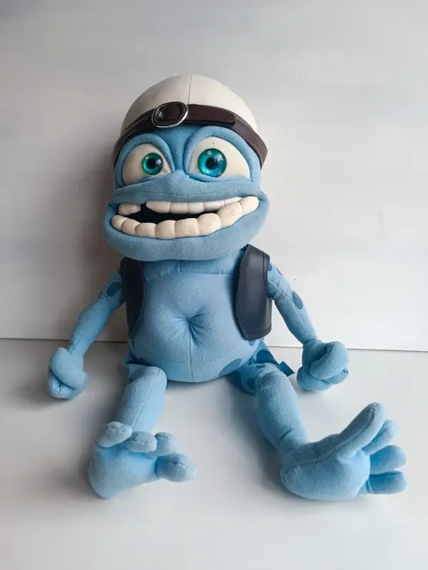 Grande peluche vintage The Annoying Thing, le personnage à l'origine de Crazy Frog