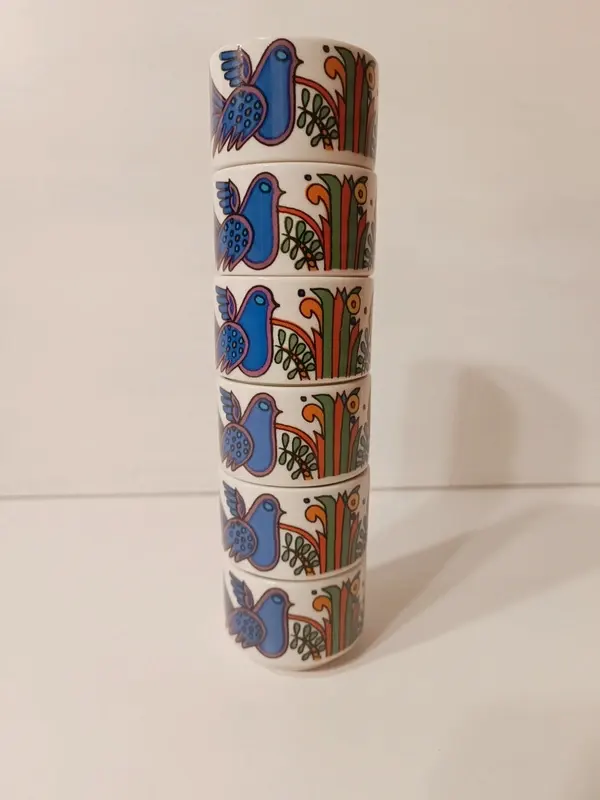 Lot de 6 coquetiers Villeroy & Boch Acapulco — photo 1