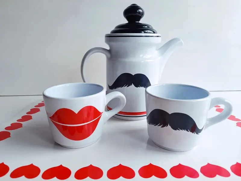 Ensemble Petit Déjeuner Pop Art Waechtersbach — photo 1