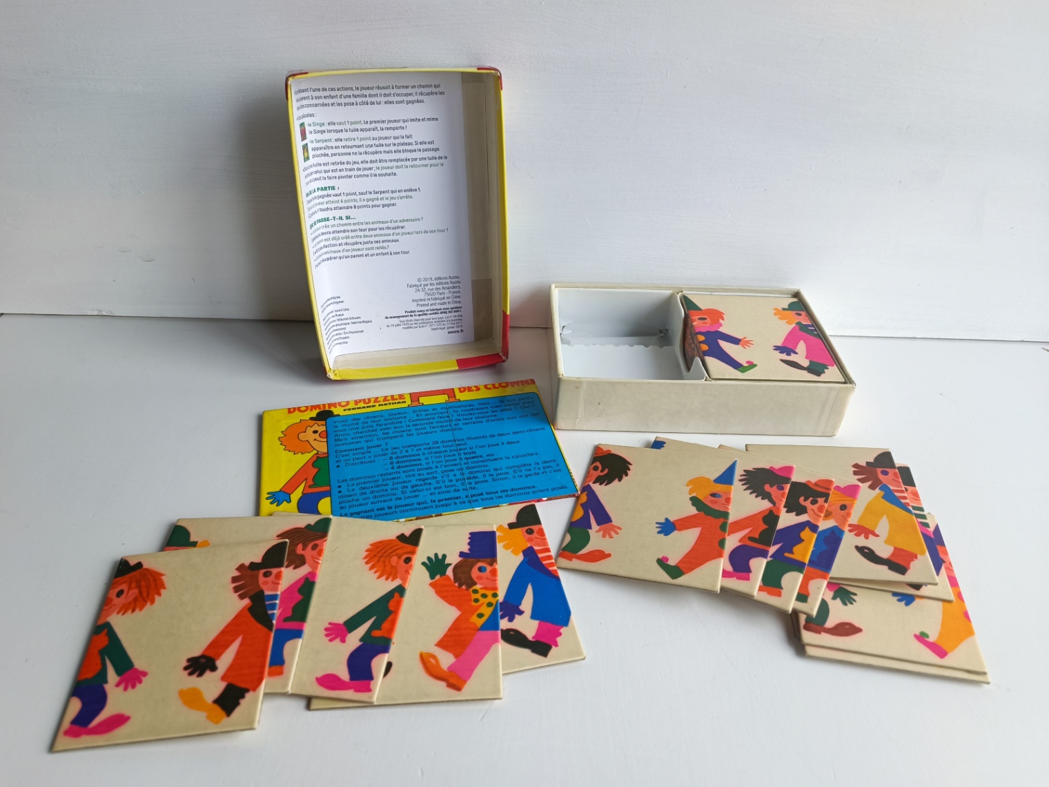 Domino Puzzle des Clowns Nathan — photo 1