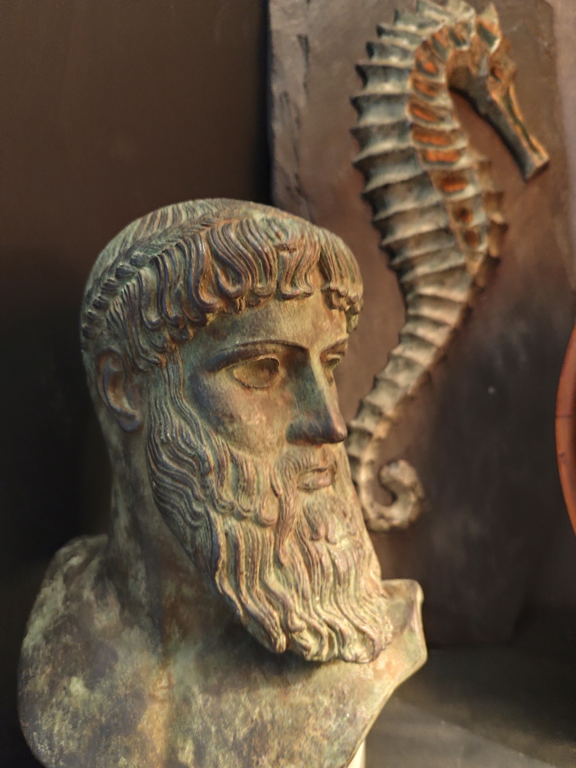 Buste Philosophe Grec Style Néoclassique — photo 1